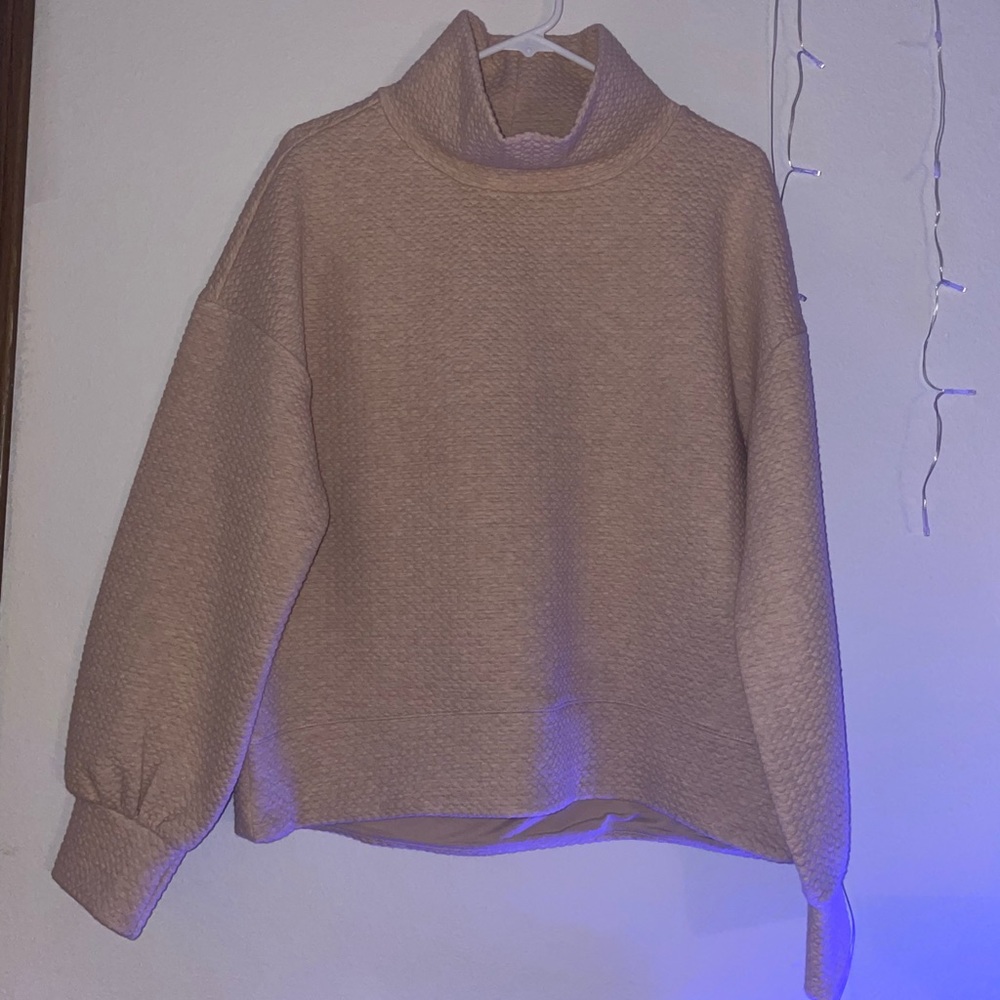 Calia oversized loose turtleneck sweater